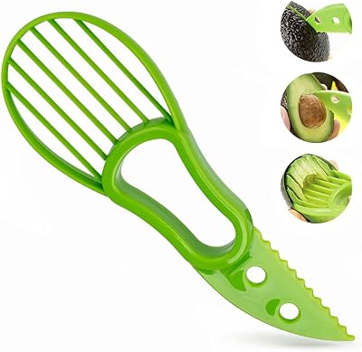 Trancheuse à avocat 2 en 1 awazone - outil spécial pour peler et couper les avocats, fruits et légumes [passe au lave-vaisselle] - vert. DIAYTAR COTE D'IVOIRE, c'est plus de 300 000 produits à portée de clic, avec des marques réputées et des nouveautés constamment ajoutées. La boutique en ligne propose également des promotions et des réductions régulières pour vous aider à économiser. Le paiement en ligne est sécurisé et les commandes sont livrées rapidement.