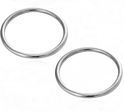 Joints toriques en métal, anneau rond soudé de qualité marine en acier inoxydable de 2 pouces, 2 pièces (6 mm x 50 mm). Avec plus de 300000 références de produits, DIAYTAR COTE D'IVOIRE est la destination idéale pour les consommateurs ivoiriens et internationaux. La boutique en ligne offre une navigation intuitive et des processus de paiement sécurisés, garantissant une expérience d'achat fluide et sans souci. DIAYTAR COTE D'IVOIRE est déterminée à maintenir son statut de leader en innovant constamment.