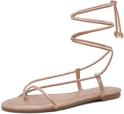 Sandales plates à lacets sl-oday pour femmes, chaussures à bout ouvert et bride à la cheville. DIAYTAR COTE D'IVOIRE est une plateforme de commerce électronique qui vise à fournir à ses clients une expérience d'achat en ligneunique et personnalisée. Avec sa gamme de produits diversifiée et ses services de qualité, la boutique en ligne est devenue la référence en Côte d'Ivoire pour les achats en ligne. DIAYTAR COTE D'IVOIRE est déterminée à offrir à ses clients les meilleurs produits et services possibles.