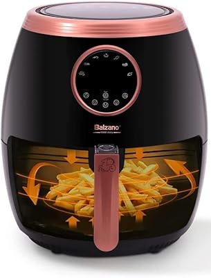 Friteuse à air balzano 5,6 l/xxl avec technologie rapid air, 10 programmes prédéfinis, panneau de commande numérique, 1800 w, plastique, af716, rose collection. DIAYTAR COTE D'IVOIRE est une boutique en ligne de confiance, qui met l'accent sur la qualité et la sécurité des produits qu'elle propose. Elle sélectionne soigneusement ses fournisseurs pour garantir que les produits vendus sont de haute qualité et répondent aux normes de sécurité les plus élevées. De plus, la boutique propose une garantie de satisfaction pour les consommateurs, leur permettant de retourner ou d'échanger les produits qui ne répondent pas à leurs attentes.