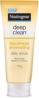 Neutrogena deep clean daily scrub pour éliminer les points noirs, 100 grammes