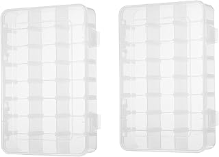 Boîte de rangement de bijoux en plastique morelian, 2 pièces, boîte de rangement