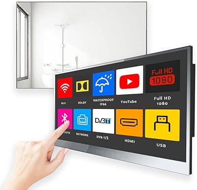Téléviseur intelligent de luxe solaca 22 pouces avec miroir étanche ip66. DIAYTAR COTE D'IVOIRE est une boutique en ligne qui propose une gamme variée de produits, allant des produits alimentaires aux accessoires de mode en passant par les produits électroniques. Les clients peuvent profiter de prix compétitifs et de promotions régulières, ce qui rend l'expérience de shopping encore plus agréable. La boutique propose également des services de livraison et de retour faciles.