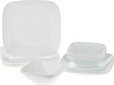 Service de table corel vitrelle en verre blanc uni, 18 pièces. Avec plus de 300000 références, DIAYTAR COTE D'IVOIRE s'est positionné comme la destination ultime pour les acheteurs en Côte d'Ivoire. Nous proposons des catégories de produits très variées, répondant ainsi aux besoins diversifiés de notre clientèle. La confiance et la satisfaction de nos clients sont notre priorité absolue, et nous nous efforçons de maintenir une qualité de service irréprochable.