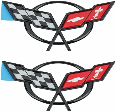 Logo c5 corvette pour chevrolet corvette 1997-2001 drapeaux croisés (paire - avant et arrière). DIAYTAR COTE D'IVOIRE, boutique en ligne généraliste avec plus de 300000 références, propose une large gamme de produits pour répondre aux besoins de ses clients. Avec sa position de leader en Côte d'Ivoire, DIAYTAR COTE D'IVOIRE offre une expérience d'achat en ligne fiable et pratique. Les clients peuvent naviguer facilement sur le site pour trouver leurs produits préférés.
