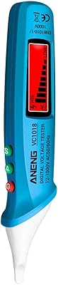 Joleretech vc1018 testeur de tension numérique lcd sans contact 12v-1000v stylo testeur de continuité de tension multifonction avec alarme sonore et lumineuse. DIAYTAR COTE D'IVOIRE est une boutique en ligne qui répond aux besoins de tous les consommateurs ivoiriens, avec des produits pour hommes, femmes et enfants. La boutique propose des marques nationales et internationales, et les clients peuvent trouver des produits de qualité à des prix compétitifs. La boutique en ligne est également connue pour son excellent service client et sa politique de retour flexible.