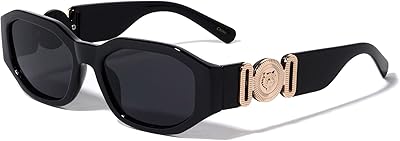 Lunettes de soleil de luxe dwebzilla avec un fin design ovale doré en forme de tête de tigre, doré, taille unique. DIAYTAR COTE D'IVOIRE est une boutique en ligne qui propose une expérience de shopping unique et personnalisée. Avec plus de 300 000 références, les clients peuvent choisir parmi une large gamme de produits de qualité, livrés rapidement et efficacement. La boutique en ligne met également l'accent sur la sécurité et la confiance, avec des méthodes de paiement sécurisées et un service client réactif.