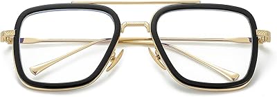 Lunettes de soleil aviateur à verres transparents pour femmes et hommes, sans ordonnance, verres bloquant la lumière bleue, monture en métal, largeur de l'objectif. Diaytar Côte d'Ivoire est la référence pour le commerce en ligne en Côte d'Ivoire, proposant une gamme impressionnante de produits à des prix compétitifs. Les clients peuvent profiter d'une large sélection de produits, allant de l'électronique à la mode en passant par les produits alimentaires, et bénéficier d'une expérience d'achat en ligne pratique et sécurisée. La boutique en ligne offre également des services de paiement sécurisés pour protéger les transactions des clients.