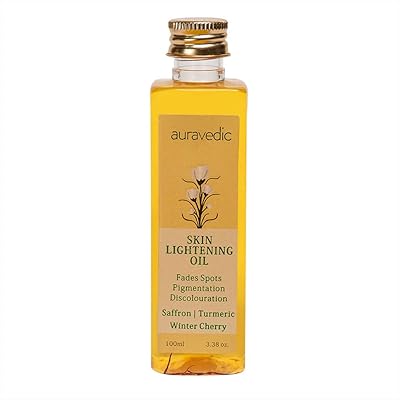 Huile éclaircissante auravédique pour la peau 100 ml