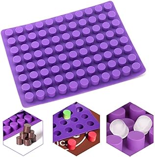 Moules à gâteau au fromage à 88 petites cavités rondes, moule en silicone