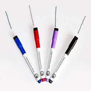Ensemble de 4 marqueurs magnétiques magiques effaçables à sec pour tableau blanc - encre à séchage rapide - faible odeur et couleurs vives. DIAYTAR COTE D'IVOIRE, la boutique en ligne généraliste líder en Côte d'Ivoire, offre plus de 300 000 références pour répondre à tous les besoins de ses clients. Avec une sélection impressionnante de produits, DIAYTAR COTE D'IVOIRE est le partenaire idéal pour les achats en ligne. La boutique propose une expérience d'achat praticienne et sécurisée.