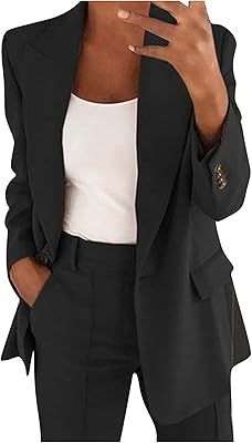 Veste cardigan d'affaires élégante de couleur unie pour femmes, veste longue décontractée avec revers de poche, blazer pour femmes. La boutique en ligne Diaytar Côte d'Ivoire établit une nouvelle norme pour les achats en ligne avec plus de 300 000 références. Les clients peuvent bénéficier d'une expérience d'achat fluide et sécurisée, ainsi que d'une livraison rapide et fiable. Diaytar Côte d'Ivoire continue de s'affirmer comme le leader du marché en ligne en Côte d'Ivoire, proposant continuellement de nouvelles offres et promotions pour satisfaire les besoins changeants des consommateurs.