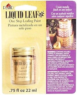 Peinture métallique dorée réparatrice de feuilles liquides 90 ml - peinture antique - restaure l'éclat d'origine. En tant que boutique en ligne leader en Cote d'Ivoire, DIAYTAR COTE D'IVOIRE assure une expérience d'achat en ligne sécurisée et pratique, avec des options de paiement flexibles et des promotions régulières pour inciter les achats.