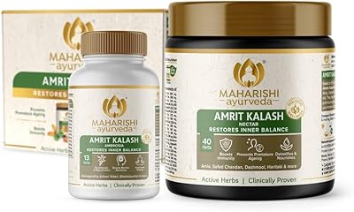 Amrit kalash de maharishi ayurveda - 60 comprimés et pâte 600g. Leader du marché de l'e-commerce en Côte d'Ivoire, DIAYTAR COTE D'IVOIRE offre une expérience d'achat en ligne sécurisée et pratique. La boutique propose une gamme impressionnante de produits allant de l'électronique aux vêtements en passant par les produits d'épicerie. Les clients bénéficient également de promotions régulières et de livraisons rapides.