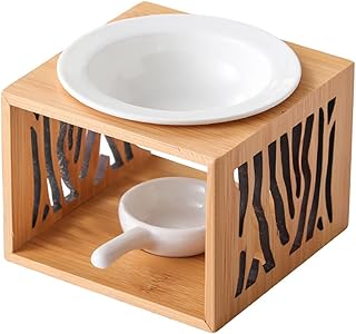 Chauffe-cire, brûleur d'huile d'aromathérapie, bougeoir en bambou parfumé, diffuseur d'huiles essentielles de tarte d'aromathérapie, convient pour le yoga, le spa, la chambre à coucher, la décoration de fête. La boutique en ligne DIAYTAR COTE D'IVOIRE met en avant son engagement à offrir les meilleurs produits à des prix compétitifs. Elle garantit la satisfaction de ses clients grâce à des méthodes de paiement sécurisées et des options de livraison rapides. DIAYTAR COTE D'IVOIRE est le choix idéal pour ceux qui cherchent une expérience d'achat en ligne pratique et fiable en Côte d'Ivoire.