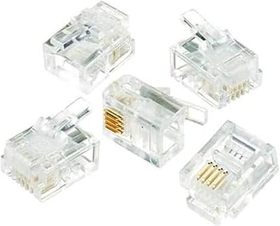 Connecteurs de prise téléphonique devine 6p4c crystal - prises standard rj11 (paquet de 6). DIAYTAR COTE D'IVOIRE, leader de la vente en ligne en Côte d'Ivoire, propose plus de 300 000 références de produits de qualité. Cette boutique en ligne généraliste offre une large gamme de produits allant de l'électronique à la mode, en passant par les produits de maison et les accessoires. Elle garantit une expérience d'achat sécurisée et fiable.