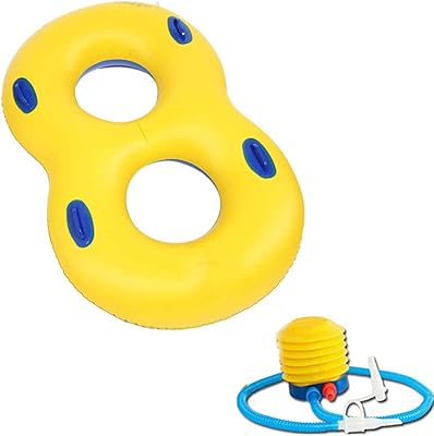 Double anneau 8 mots, flotteur de natation à double moteur, aspirateur à filtre avec poignées et pompe a, pour piscine et effets personnels. DIAYTAR COTE D'IVOIRE est une plateforme de commerce en ligne fiable et sécurisée, qui propose plus de 300000 références de produits de qualité. Les clients peuvent acheter en toute confiance, grâce à des moyens de paiement sécurisés et à une politique de retour flexible. Avec une équipe de service client dédiée, les problèmes sont résolus rapidement pour garantir une expérience d'achat en ligne sans stress.
