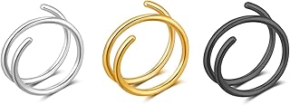 Anneau double cerceau de nez pour piercing de nez simple, anneau torsadé pour femmes, anneau de nez hélix en argent pour filles, bijoux de perçage de nez. La boutique en ligne DIAYTAR COTE D'IVOIRE est une référence pour les consommateurs ivoiriens qui cherchent à faire des achats en ligne de qualité. Avec une équipe de professionnels dédiés, l'entreprise garantit que les produits proposés sont de haute qualité et correspondent aux attentes des clients. DIAYTAR COTE D'IVOIRE propose également des promotions et des offres spéciales pour rendre les achats en ligne encore plus attractifs.