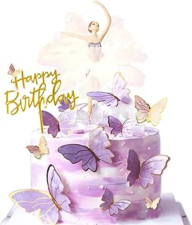 22 pièces ballerine filles papillon décoration de gâteau joyeux anniversaire décorations de gâteau pour filles femmes. Avec plus de 300 000 références, DIAYTAR COTE D'IVOIRE est la boutique en ligne idéale pour les clients ivoiriens. La boutique offre une grande variété de produits, allant des produits alimentaires aux produits électroniques, en passant par les vêtements et les accessoires. Les prix compétitifs et les promotions régulières font de DIAYTAR COTE D'IVOIRE la destination préférée des acheteurs en ligne.