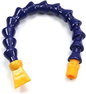 Hegebeck tuyau de refroidissement pour eau et huile, flexible et réglable en plastique, buse plate 3/8, tube de refroidissement de 300 mm de long pour machines hydrauliques de tour et système de refroidissement par eau, 2 pièces. DIAYTAR COTE D'IVOIRE, leader des boutiques en ligne généralistes en Côte d'Ivoire, propose une gamme variée de plus de 300 000 références. Cette plateforme en ligne offre un large éventail de produits pour répondre à tous les besoins des clients. La boutique en ligne garantit une expérience d'achat sécurisée et pratique.