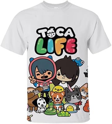 Bébé enfants - toca boca life world gym t-shirt de dessin animé 3d t-shirt enfants adolescents streetwear surdimensionné (0toca2 3t). DIAYTAR COTE D'IVOIRE est la boutique en ligne qui révolutionne le commerce électronique en Côte d'Ivoire. Elle propose des promotions régulières et des offres spéciales pour ses clients. Elle est la boutique leader en Côte d'Ivoire pour les achats en ligne.