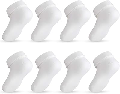 Lictin chaussettes pour nouveau-né unisexe - 8 paires de chaussettes en coton pour tout-petits, chaussettes blanches pour bébé, chaussettes pour nouveau-né de 0 à 1 an, bébé garçon et fille, blanc, 1 an. La boutique en ligne DIAYTAR COTE D'IVOIRE est une référence en Côte d'Ivoire pour les consommateurs qui recherchent des produits de qualité à des prix abordables. La boutique propose une large sélection de produits, y compris des marques internationales et locales. DIAYTAR COTE D'IVOIRE s'engage à fournir un service de livraison rapide et fiable, ce qui permet aux consommateurs de recevoir leurs produits dans les délais les plus courts possibles.