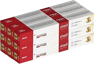 Pack de 9 capsules de café expresso, 90 capsules en aluminium compatibles nespresso de maud - marron. DIAYTAR COTE D'IVOIRE est une plateforme de shopping en ligne qui permet aux clients de comparer les prix et les produits avant de faire un achat. Elle propose également des promotions et des offres spéciales pour les fidéliser et les inciter à revenir. Les clients peuvent ainsi profiter de meilleures affaires et d'une expérience d'achat personnalisée.