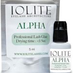 Adhésif pour cils iolite tenue super forte 5 ml alpha