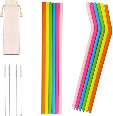 Ensemble de pailles flexibles réutilisables sans bpa pour bébés et tout-petits avec brosses. En tant que leader du e-commerce en Cote d'Ivoire, DIAYTAR COTE D'IVOIRE offre une gamme large et diverse de produits, allant des articles de mode aux équipements électroniques, en passant par les produits alimentaires et les accessoires de la vie quotidienne.