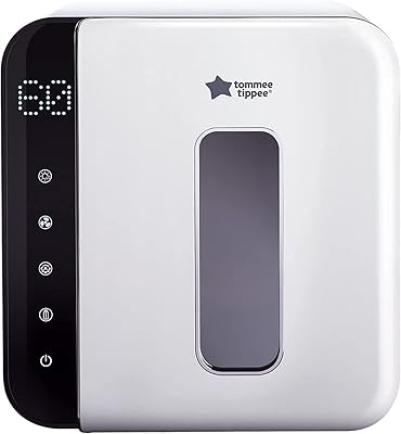 Stérilisateur uv 3 en 1 tommee tippee pour biberon, noir/blanc, 1 pièce