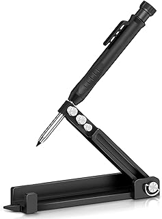 Outil d'écriture multifonctionnel - stylo de construction - outil d'écriture en alliage d'aluminium