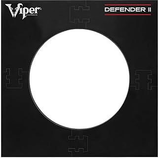 Panneau arrière viper defender ii/cible de fléchettes en sisal/jeu de poils