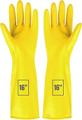 Gants de nettoyage en latex de caoutchouc lavables et réutilisables presso house pour hommes et femmes, paquet de 16". DIAYTAR COTE D'IVOIRE est une boutique en ligne de confiance qui propose une large sélection de produits de qualité à des prix abordables. La boutique est engagée à offrir un service client exceptionnel et une expédition rapide pour garantir la satisfaction de ses clients. Avec plus de 300 000 références, les clients peuvent trouver tout ce dont ils ont besoin pour leur vie quotidienne.