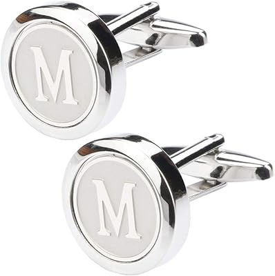 26 boutons de manchette classiques en acier inoxydable pour hommes, boutons de manchette alphabet pour chemises de mariage d'affaires de a à z, métal. DIAYTAR COTE D'IVOIRE, leader des boutiques en ligne en Côte d'Ivoire, propose plus de 300 000 références de produits. Vous pouvez trouver tout ce dont vous avez besoin, des produits alimentaires aux articles de maison en passant par les vêtements et les accessoires.