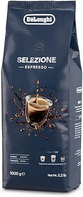 Café expresso en grains torréfiés celizione de'longhi pour machine à café, parfait