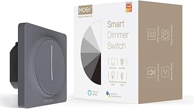 Interrupteur d'éclairage led à télécommande intelligente mos, mémoire de luminosité de la minuterie tactile, télécommande tuya smart life, fonctionne avec alexa google assistant, fil neutre requis, gris. En tant que boutique en ligne généraliste, DIAYTAR COTE D'IVOIRE propose une large gamme de produits allant des électroniques aux produits alimentaires. Avec plus de 300 000 références, les clients peuvent trouver tout ce dont ils ont besoin en un seul endroit. La boutique est réputée pour ses prix compétitifs et sa livraison rapide.