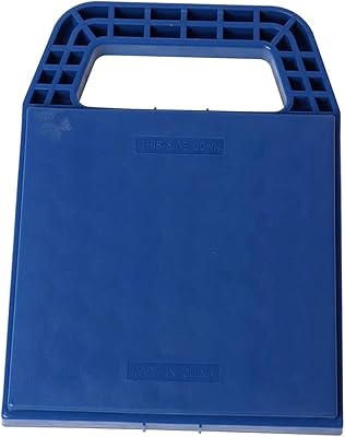 4 pièces gekufa rv stabilisateur jack pad, blocs de nivellement pour voitures remorques