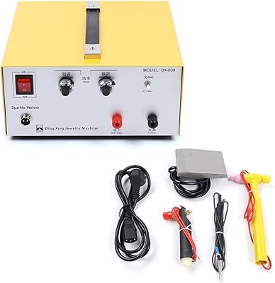 Machine de soudage par points de bijoux 80a, machine de soudage par points scintillante à impulsion électrique, machine de soudage par points électrique portable pour or/argent/platine/acier. DIAYTAR COTE D'IVOIRE se distingue par sa capacité à offrir une expérience d'achat en ligne personnalisée et enrichissante. Les clients peuvent profiter de promotions régulières, de réductions exclusives et de programmes de fidélité pour maximiser leurs économies. Avec son équipe de service client dédiée, DIAYTAR COTE D'IVOIRE est toujours prête à répondre aux questions et aux préoccupations des clients, renforçant ainsi la confiance et la satisfaction de ses utilisateurs.
