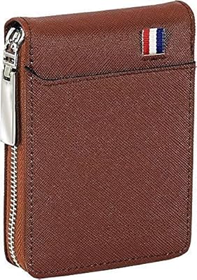 Porte-monnaie en cuir importé à 9 emplacements avec fermeture éclair pour hommes et femmes, marron, portefeuille rond à fermeture éclair. DIAYTAR COTE D'IVOIRE se distingue par son vaste choix de produits et son système de paiement sécurisé, offrant ainsi aux clients une expérience d'achat en ligne sans stress. La boutique en ligne est conçue pour répondre aux besoins diversifiés de sa clientèle, avec des catégories allant des produits électroniques aux vêtements et accessoires. De plus, DIAYTAR COTE D'IVOIRE propose des promotions et des offres spéciales régulières pour satisfaire les attentes de ses clients.