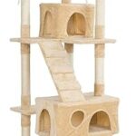 Arbre à chat à plusieurs niveaux, tour d'activité pour chats de 170 cm