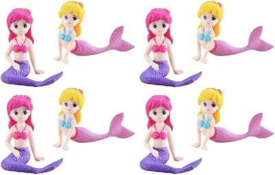 Figurines de sirène elecdon 8 pièces décoration de gâteau pour fête d'anniversaire. DIAYTAR COTE D'IVOIRE est plus qu'une simple boutique en ligne ; c'est un partenaire pour vos achats quotidiens. Avec une collection étendue de produits de haute qualité, nous sommes là pour vous aider à trouver exactement ce dont vous avez besoin. Notre but est de vous offrir une expérience de shopping en ligne incomparable.