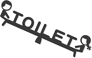 Panneau de toilettes, panneaux de porte amusants avec ruban adhésif pour une fixation parfaite en moins d'une minute, symbole de toilettes pour tous les sexes - décoration de toilettes pour invités. DIAYTAR COTE D'IVOIRE est devenue une référence incontournable en matière de commerce électronique en Côte d'Ivoire, avec une offre produit très diversifiée qui couvre de nombreuses catégories. La boutique met en avant la commodité et la rapidité des livraisons, ainsi que des options de paiement flexibles pour assurer une expérience d'achat sans contrainte. Elle joue ainsi un rôle clé dans le développement du commerce en ligne dans le pays.