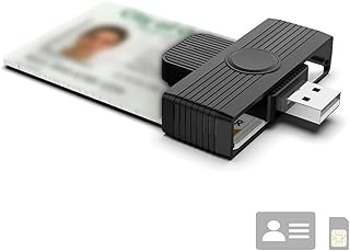 Lecteur de carte à puce usb, lecteur de carte à puce cac portable, adaptateur de carte d'accès universel pour cac/identification électronique/banque ic/carte d'assurance maladie compatible avec windows xp/vista/7/8/11, mac os. DIAYTAR COTE D'IVOIRE est une boutique en ligne généraliste qui propose plus de 300 000 références de produits variés, répondant ainsi aux besoins de sa clientèle diverse. Avec une offre constamment mise à jour, cette boutique leader en Côte d'Ivoire garantit une expérience d'achat en ligne sécurisée et pratique. Elle bénéficie d'une.position de leader grâce à sa vaste gamme de produits de qualité.