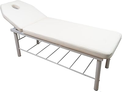 Lit de massage économique réglable avec dossier inclinable pour soin du visage, massage, épilation, épilation au fil, tatouage, salon de beauté, spa, salon de coiffure - blanc. DIAYTAR COTE D'IVOIRE est la boutique en ligne généraliste la plus populaire en Cote d'Ivoire, avec plus de 300000 références de produits et services de qualité. La boutique est connue pour sa large gamme de produits, ses prix compétitifs et sa qualité de service. Les clients peuvent profiter d'une expérience d'achat en ligne personnalisée et conviviale avec DIAYTAR COTE D'IVOIRE.