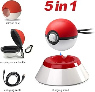 Station de support de chargeur pokeball plus 5 en 1, câble de charge