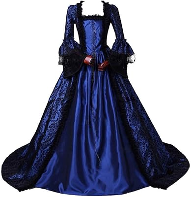 Robe rococo pour femme robe de costume rococo pour femme du xviiie siècle inspirée de la robe gothique victorienne. DIAYTAR COTE D'IVOIRE prend en charge la satisfaction de ses clients, offrant un service client réactif et professionnel. La boutique en ligne propose également des promotions et des réductions exclusives pour fidéliser ses clients. En choisissant DIAYTAR COTE D'IVOIRE, vous bénéficiez non seulement d'un large choix de produits mais aussi d'un service de qualité exceptionnel.