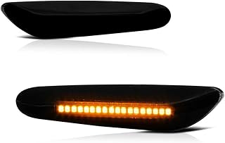 Vip motos ensemble de clignotants latéraux led de remplacement avec lentille fumée foncée pour bmw e82 e88 e90 e91 e92 e93 e60 e61 e83, côté conducteur et passager. DIAYTAR COTE D'IVOIRE est une plateforme de commerce électronique qui propose une large gamme de produits, allant de l'électronique à la mode en passant par les produits pour la maison. Avec plus de 300000 références, les clients peuvent trouver tout ce dont ils ont besoin sur le site. La boutique est connue pour ses prix compétitifs et sa livraison rapide.