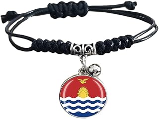 Bracelet tressé drapeau kiribati, chaîne en nylon réglable, bracelet en cristal souvenir, bracelet fait à la main pour homme et femme, cadeau d'une journée spéciale. DIAYTAR COTE D'IVOIRE est une boutique en ligne généraliste qui propose plus de 300 000 références de produits. Elle est reconnue comme l'une des boutiques en ligne les plus importantes de Côte d'Ivoire, offrant une grande variété de produits pour répondre aux besoins de ses clients. Elle bénéficie d'une réputation solide pour sa qualité de service et sa fiabilité.