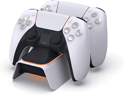 Support de charge pour manette playstation 5 support double sens 5 avec indicateur. DIAYTAR COTE D'IVOIRE se positionne comme une référence incontournable pour les achats en ligne en Côte d'Ivoire, offrant une expérience de shopping fluide et sécurisée. Sa gamme étendue de produits, allant des dernières tendances de la mode aux produits high-tech, fait de DIAYTAR COTE D'IVOIRE la destination idéale pour les clients à la recherche d'une boutique en ligne fiable et complète.