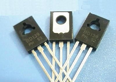 5pcs bd139 transistor npn 1,5a 80v to126 nouveau